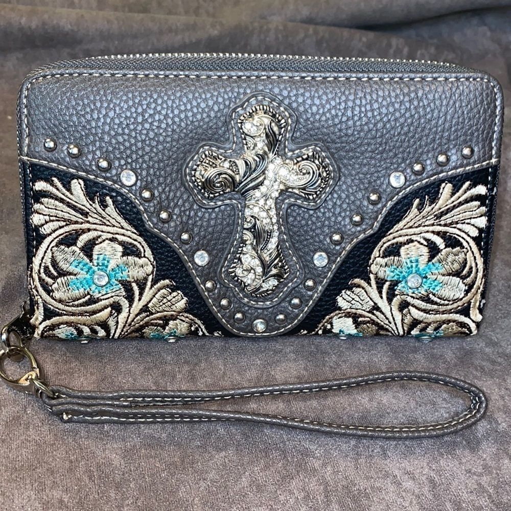American Bling wristlet  